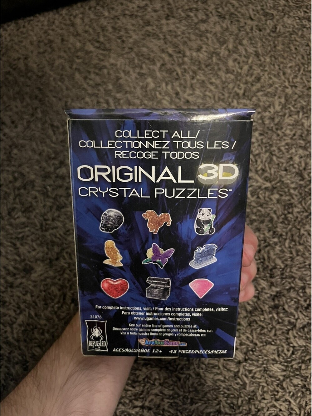 BePuzzled Rabbit Original 3D Crystal Puzzle Easter - Picture 4 of 6